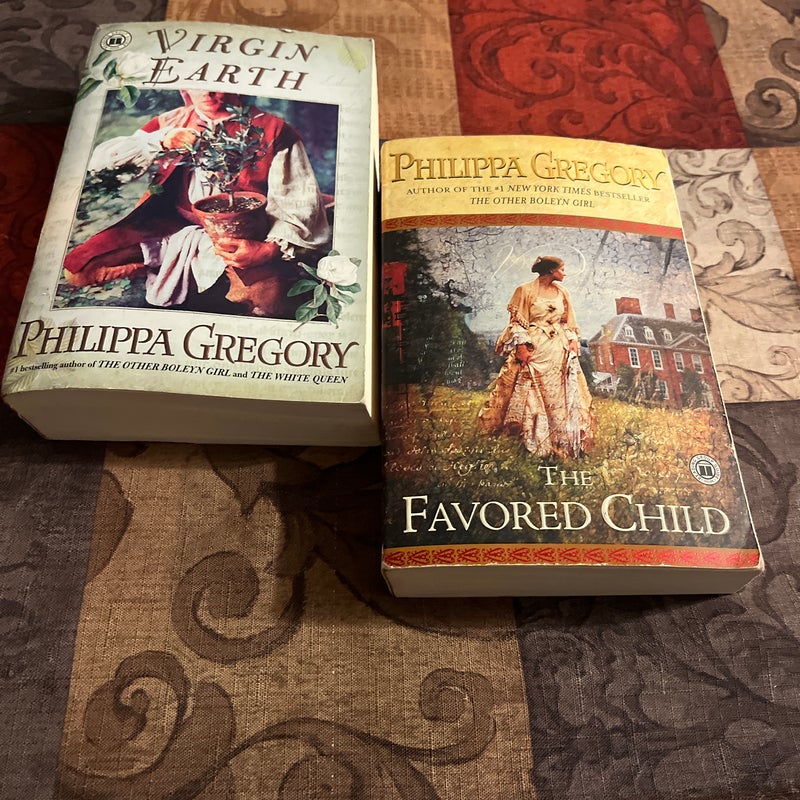 Virgin Earth & The Favored Child(Philippa Gregory Book Bundle)