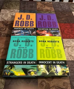 Fantasy in Death, Salvation in Death, Strangers in Death & Innocent in Death (J. D. Robb Book Bundle)