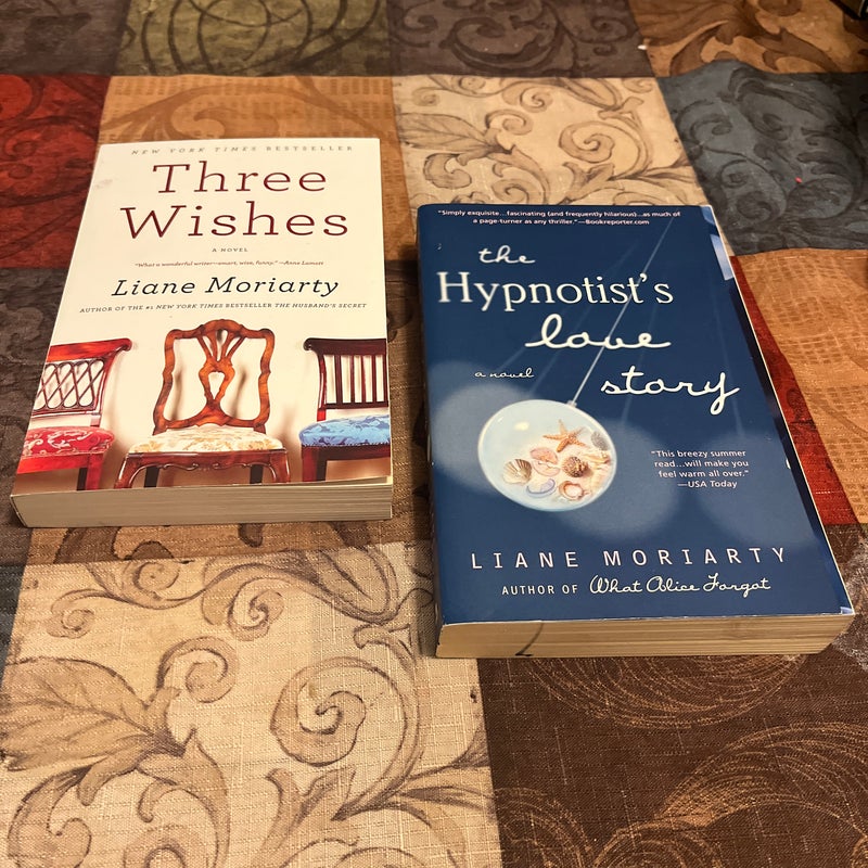 Three Wishes & The Hypnotist’s Love Story (Liane Moriarty Book Bundle)