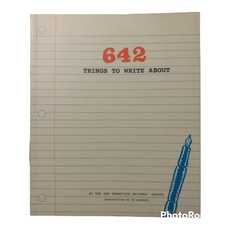 642 Things to Write About