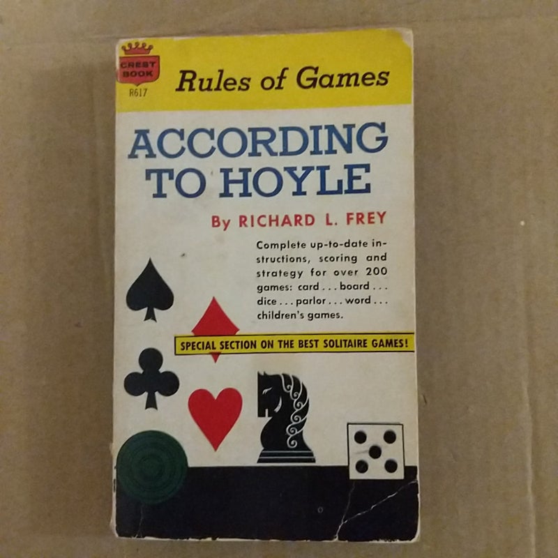Rules of Games According To Hoyle