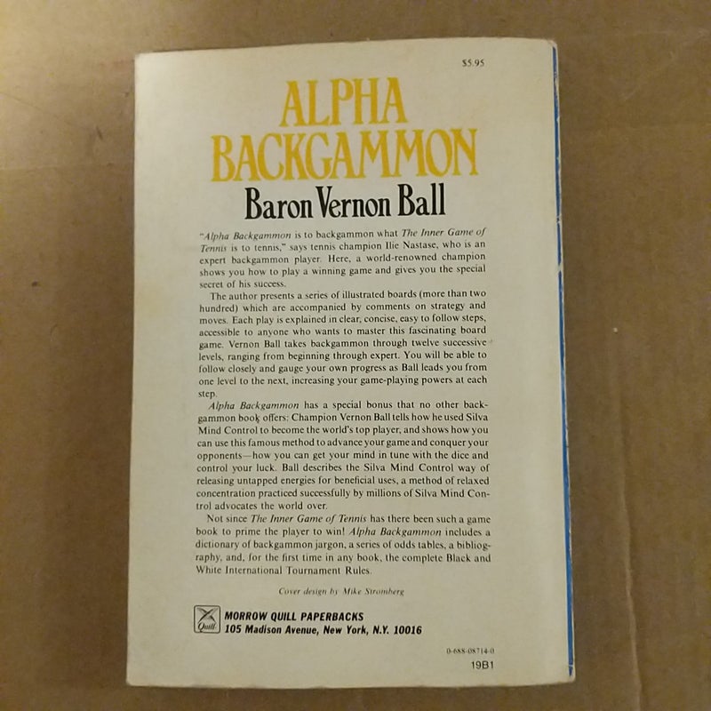 Alpha Backgammon
