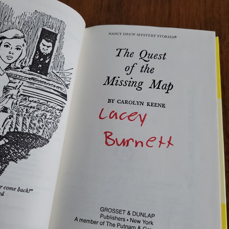 Nancy Drew 19: the Quest of the Missing Map