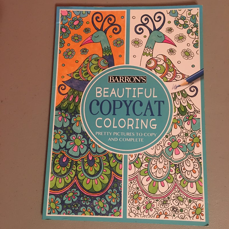 Beautiful Copycat Coloring Book