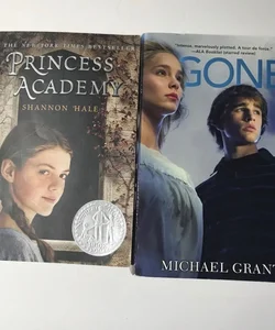 Book lot princess academy and gone 