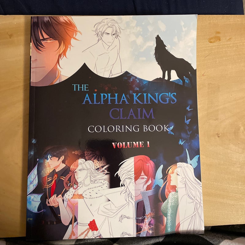 The Alpha King’s Claim coloring Book 