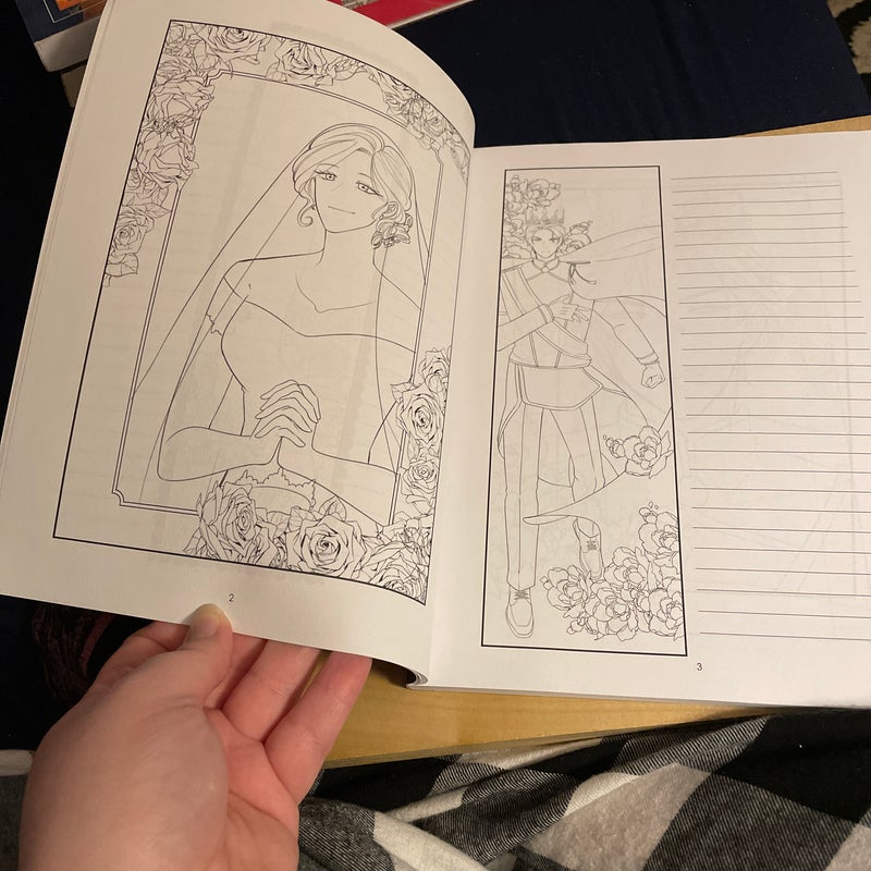 The Alpha King’s Claim coloring Book 