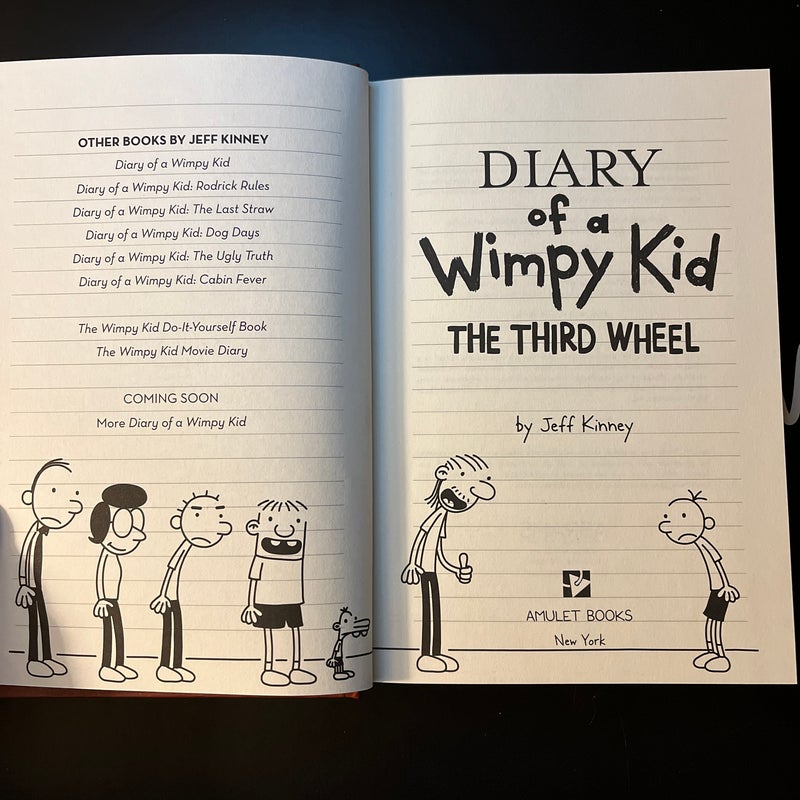 Diary of a Wimpy Kid # 7: Third Wheel