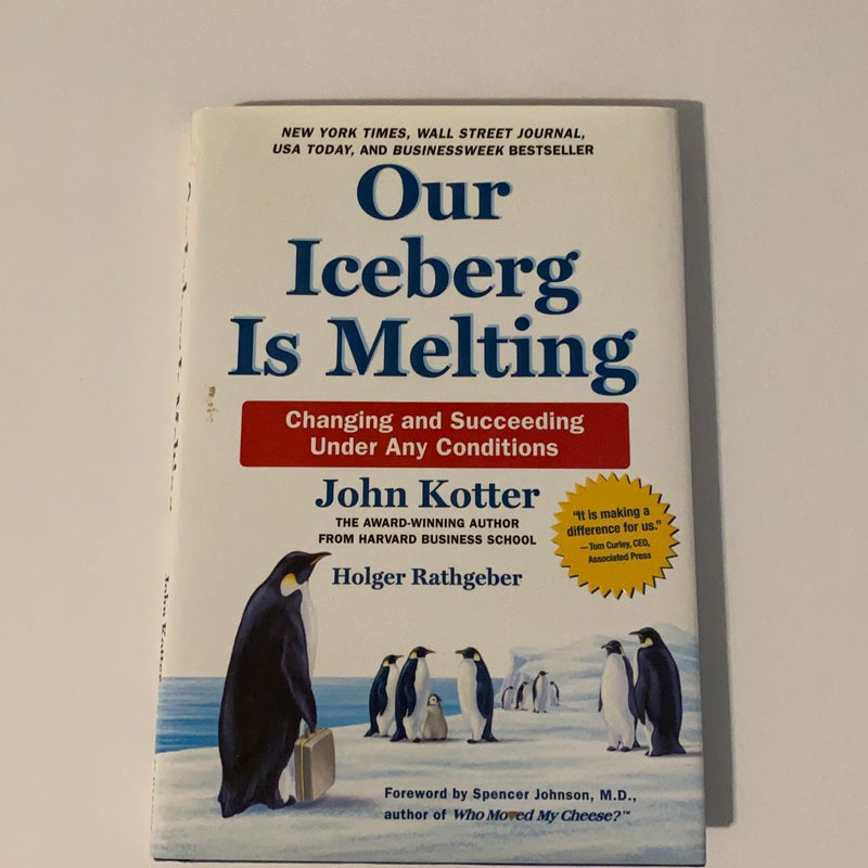 Our iceberg is melting
