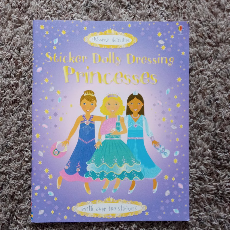 Sticker Dolly Dressing Princesses