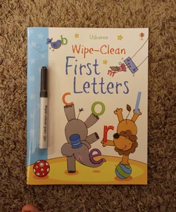 Wipe Clean First Letters