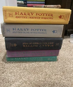 Harry Potter hard cover Book Set (incomplete)