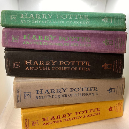 Harry Potter hard cover Book Set (incomplete)