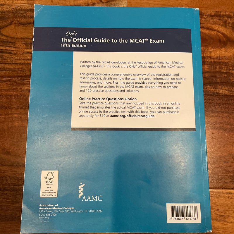 AAMC the Official Guide to the MCAT® Exam, Fifth Edition