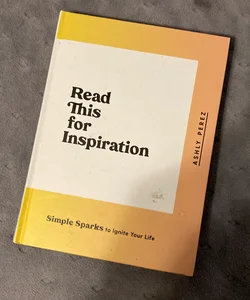 Read This for Inspiration