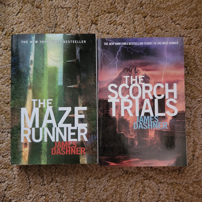 2 pc The Maze Runner & The Scorch Trials