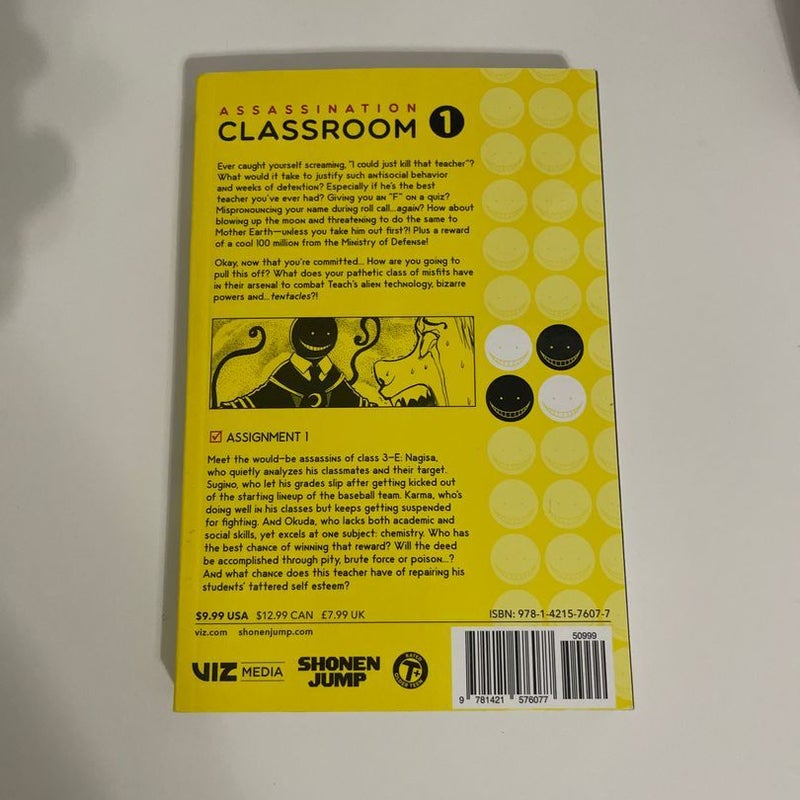 Assassination Classroom, Vol. 1