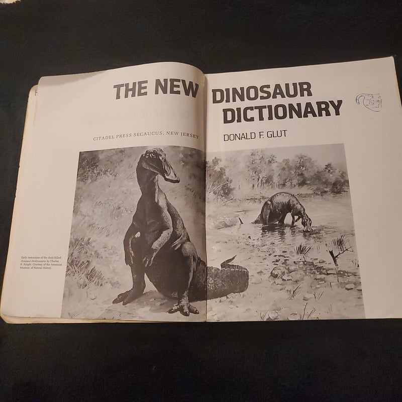 The new Dinosaur Dictionary 