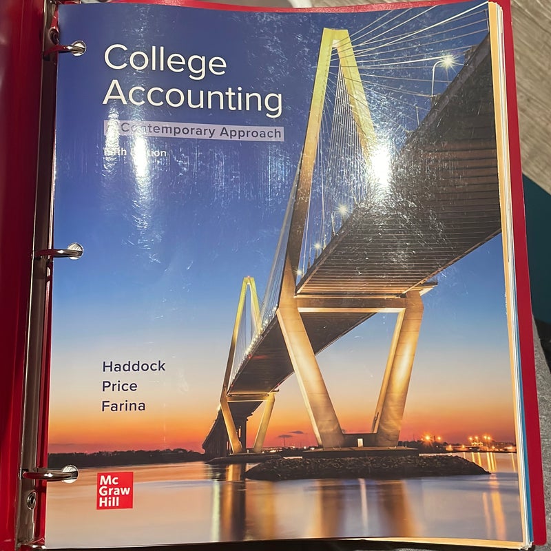 Loose Leaf for College Accounting (a Contemporary Approach)