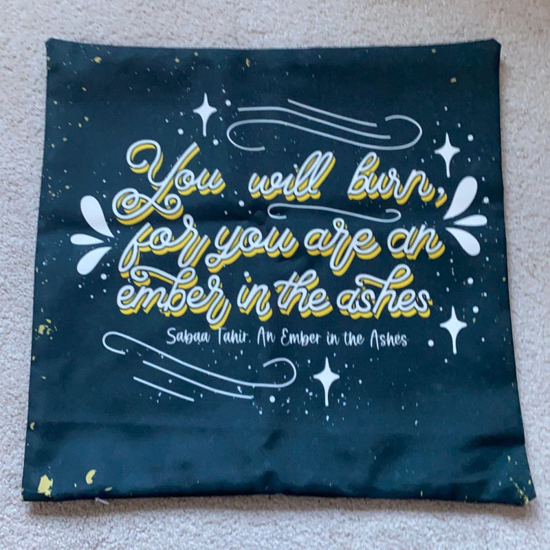 An Ember in the Ashes pillow case 