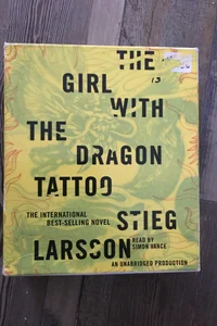 Audio Book - The Girl with the Dragon Tattoo - CD Book