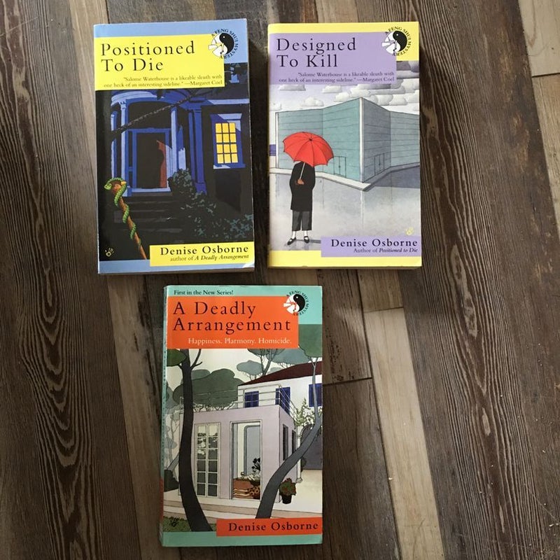 Denise Osborne Mystery Books - Set of 3