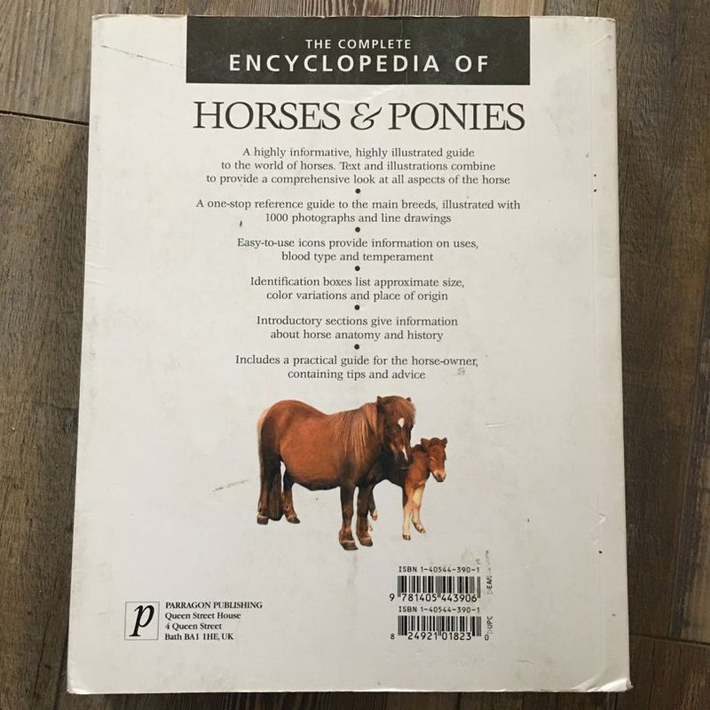The Complete Encyclopedia of Horses & Ponies