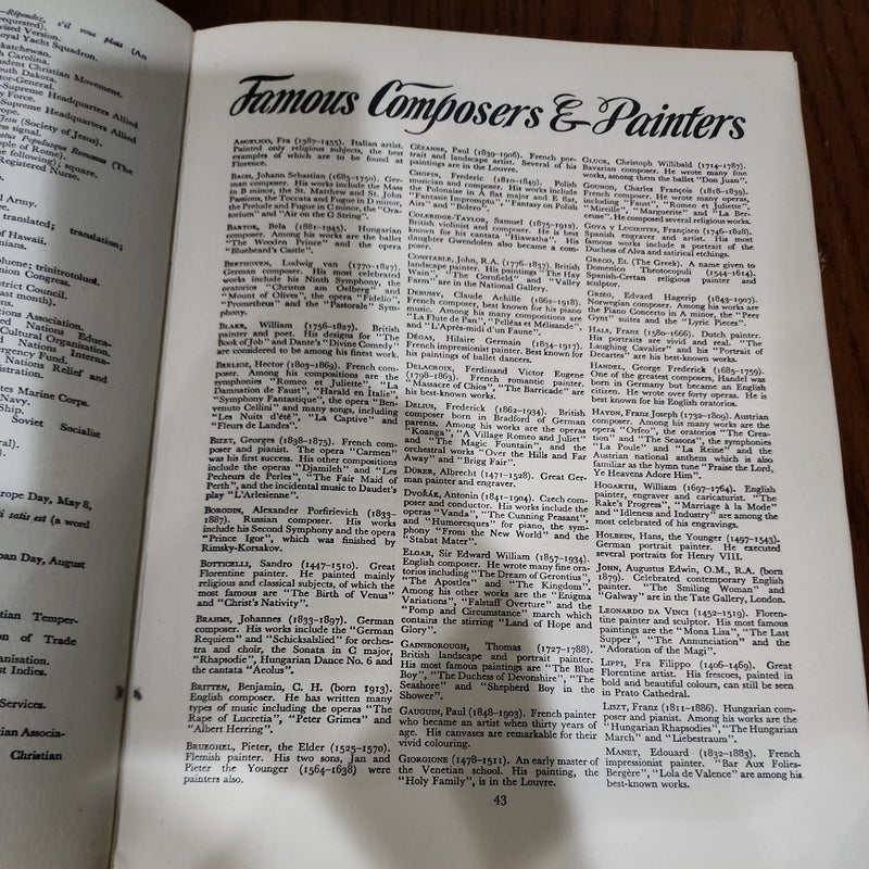 The Illustrated Encyclopedia Of General Knowledge

1957, Purnell & Sons Ltd.

Very nice vintage condition
One torn page found