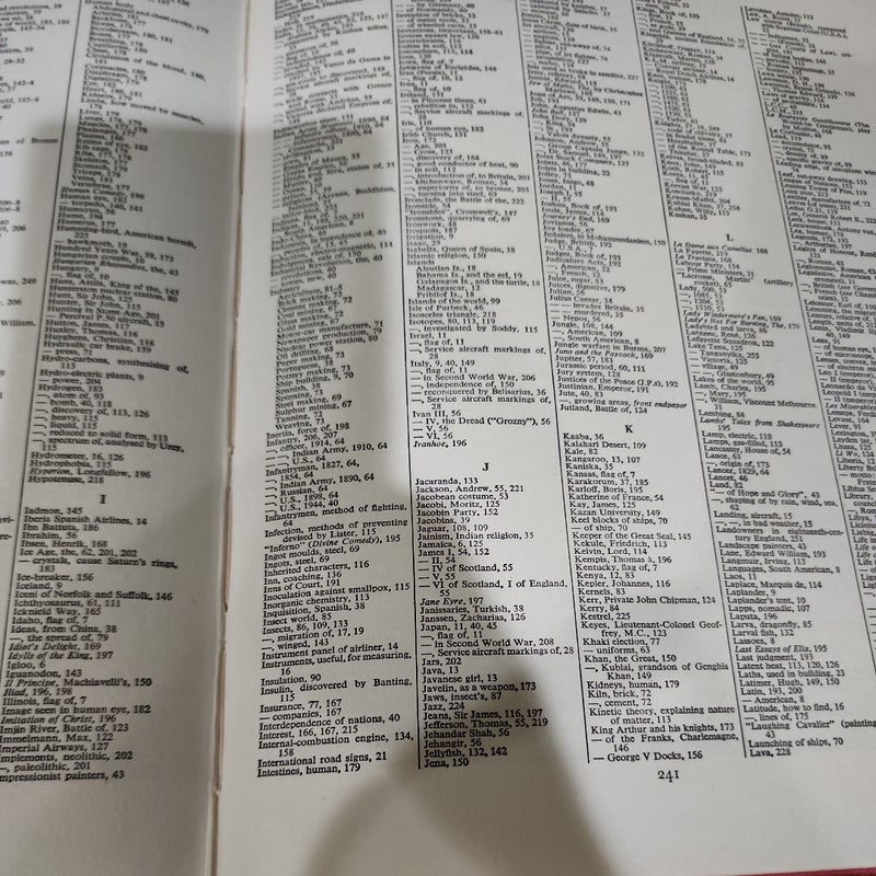 The Illustrated Encyclopedia Of General Knowledge

1957, Purnell & Sons Ltd.

Very nice vintage condition
One torn page found