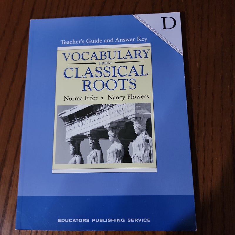 Vocabulary from Classical Roots