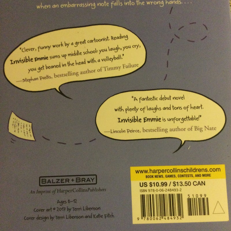 Invisible Emmie   LAST Chance Sale ends 3/14/24 ! 