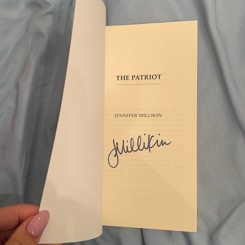The Patriot by Jennifer Millikin Pangobooks