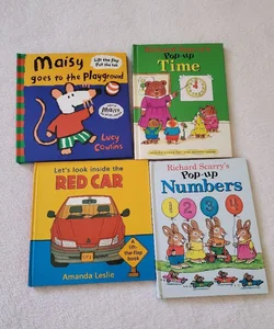 Maisy Goes to the Playground Lot Of 4 Pop-up Children's Books 