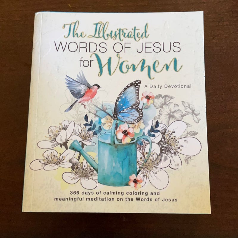 Illustrated Words Jesus for Women Devotional Book