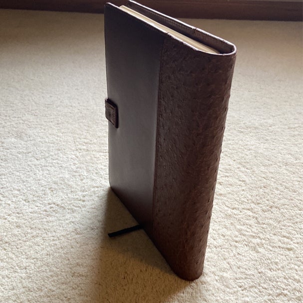 Brown Faux Leather Journal / Diary
