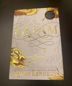 Waterstones Gleam Raven Kennedy Signed Special Edition