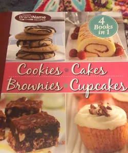 4 in 1 Cookies, Cakes, Brownies, Cupcakes