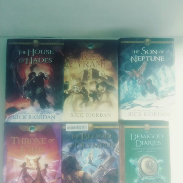 Rick Riordan Book Lot 