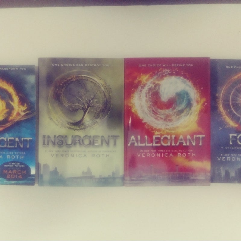 Divergent Series: Divergent, Insurgent, Allegiant & Four  