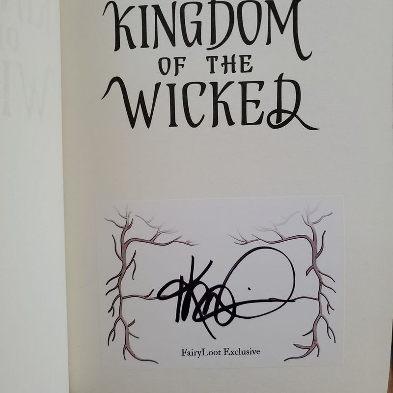 Fairyloot Kingdom of the Wicked Series