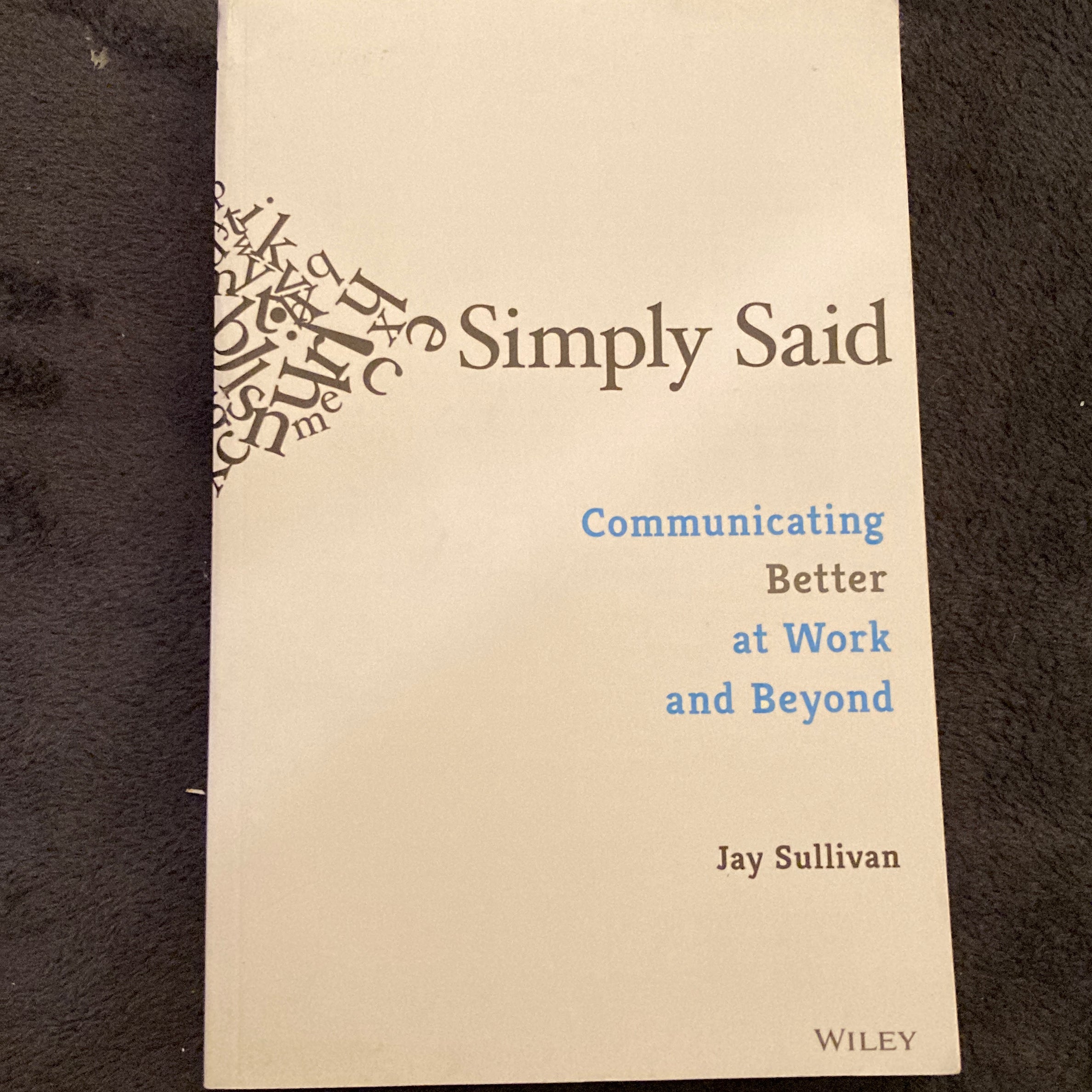 Said　Simply　Pangobooks　by　Jay　Sullivan,　Paperback