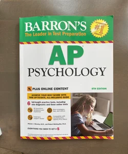 Barron's AP Psychology with Online Tests