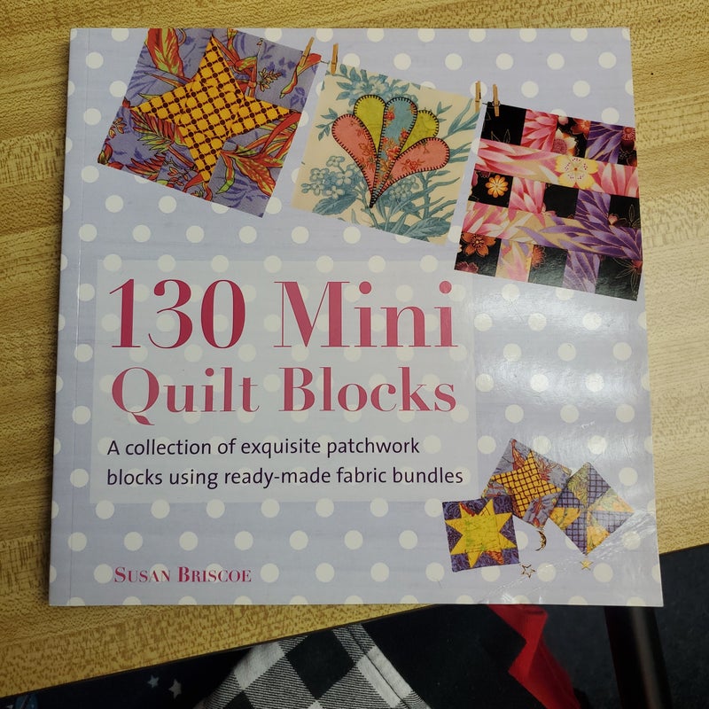 130 Mini Quilt Blocks