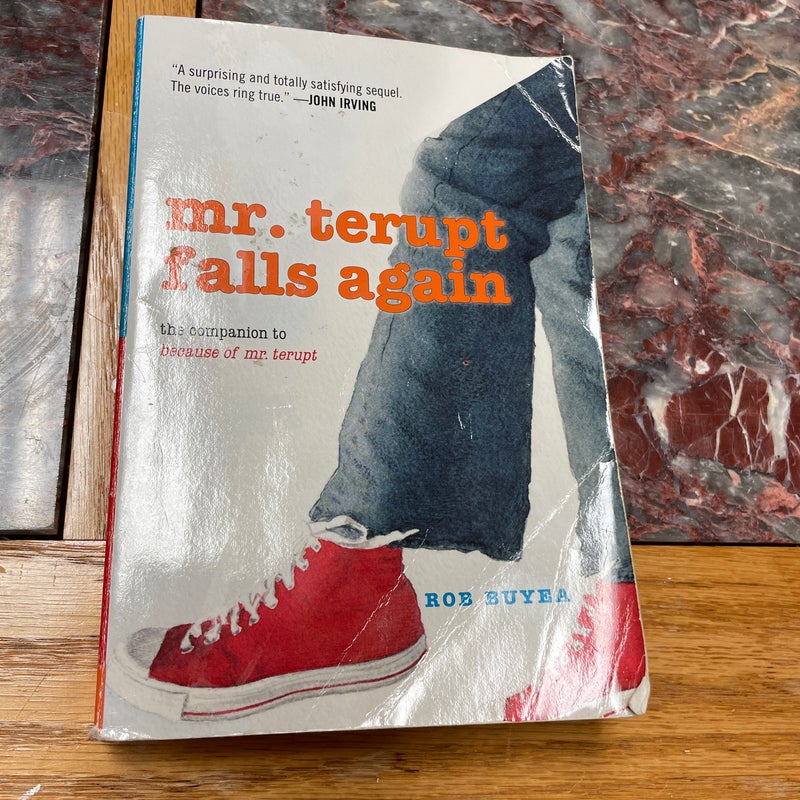 Mr. Terupt Falls Again