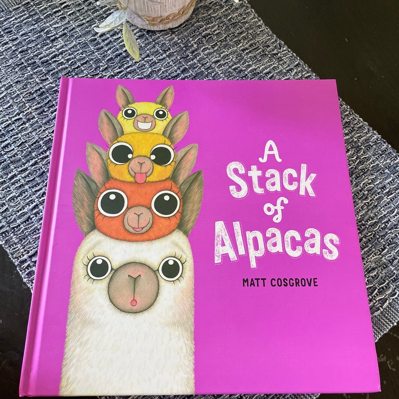 A a Stack of Alpacas
