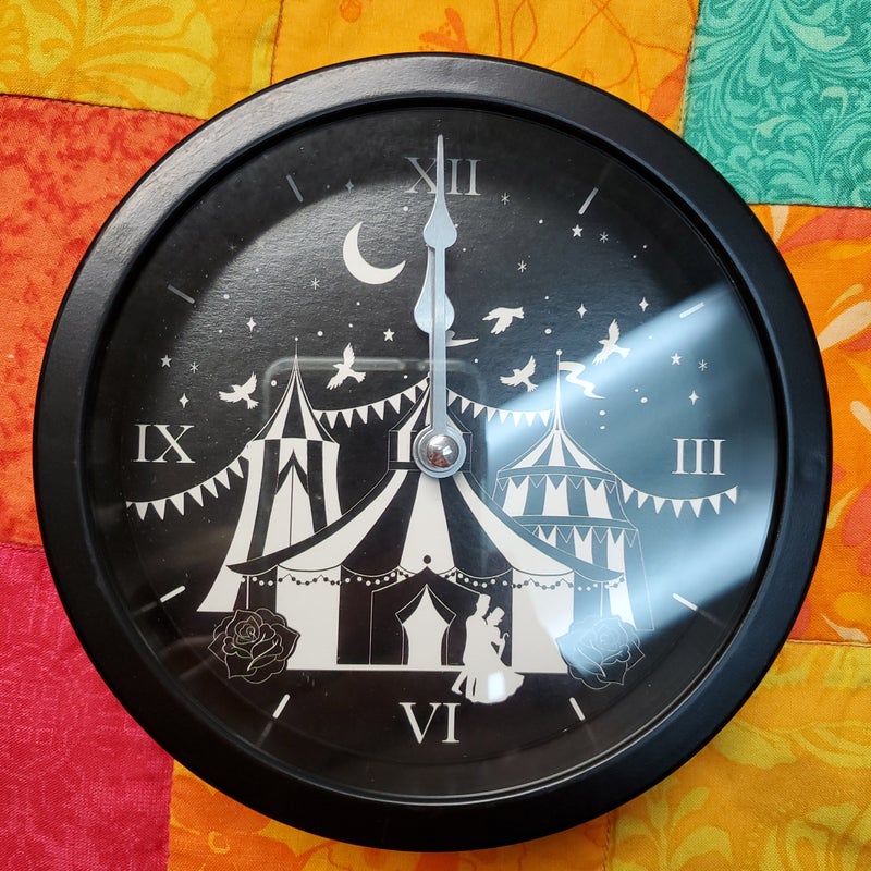 The Night Circus Clock OwlCrate by OwlCrate , Paperback Pangobooks