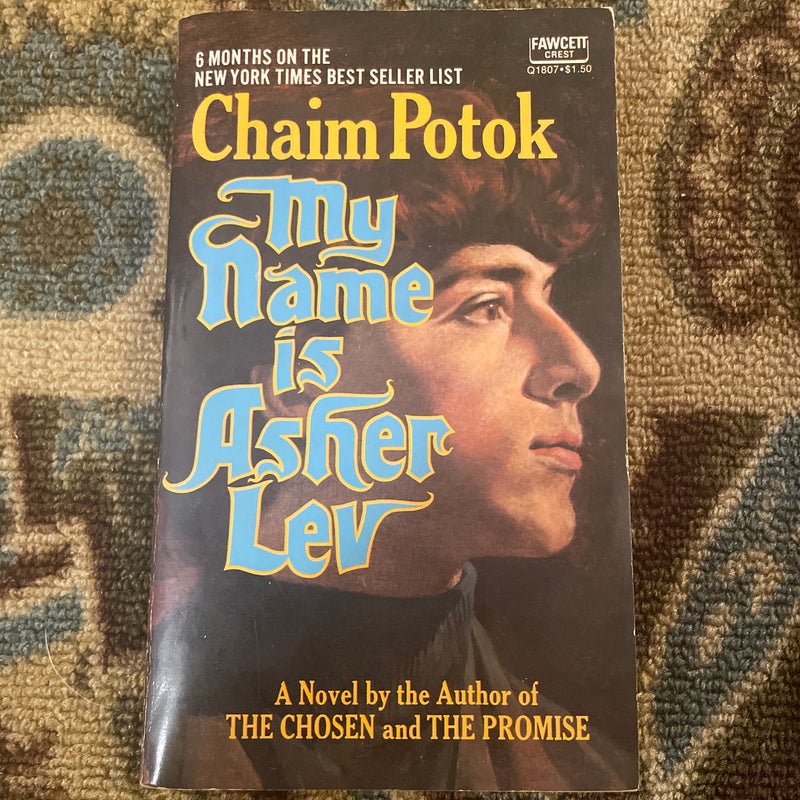 My Name is Asher Lev (VINTAGE, 1972)