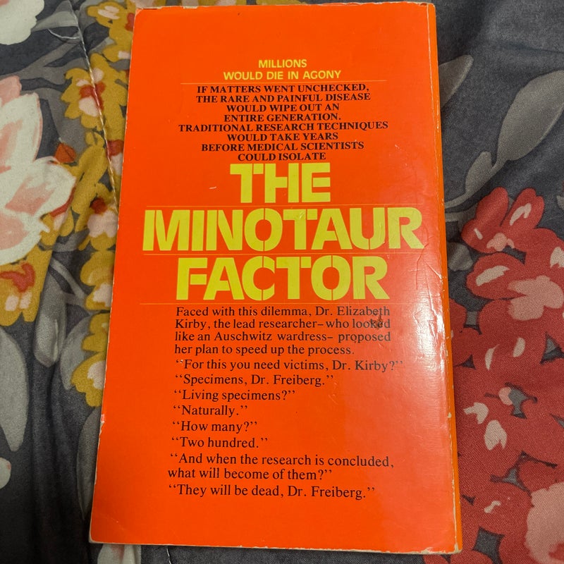 The Minotaur Factor (RARE VINTAGE, 1977)