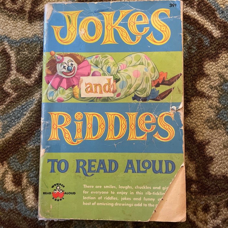 Jokes and Riddles to Read Aloud (VINTAGE, 1962)