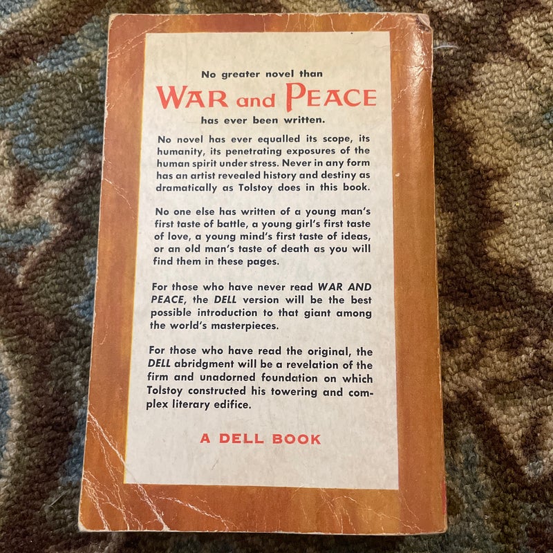 War and Peace (VINTAGE, 1955)